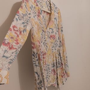 Maeve Multicolor Floral Blouse - size 0
